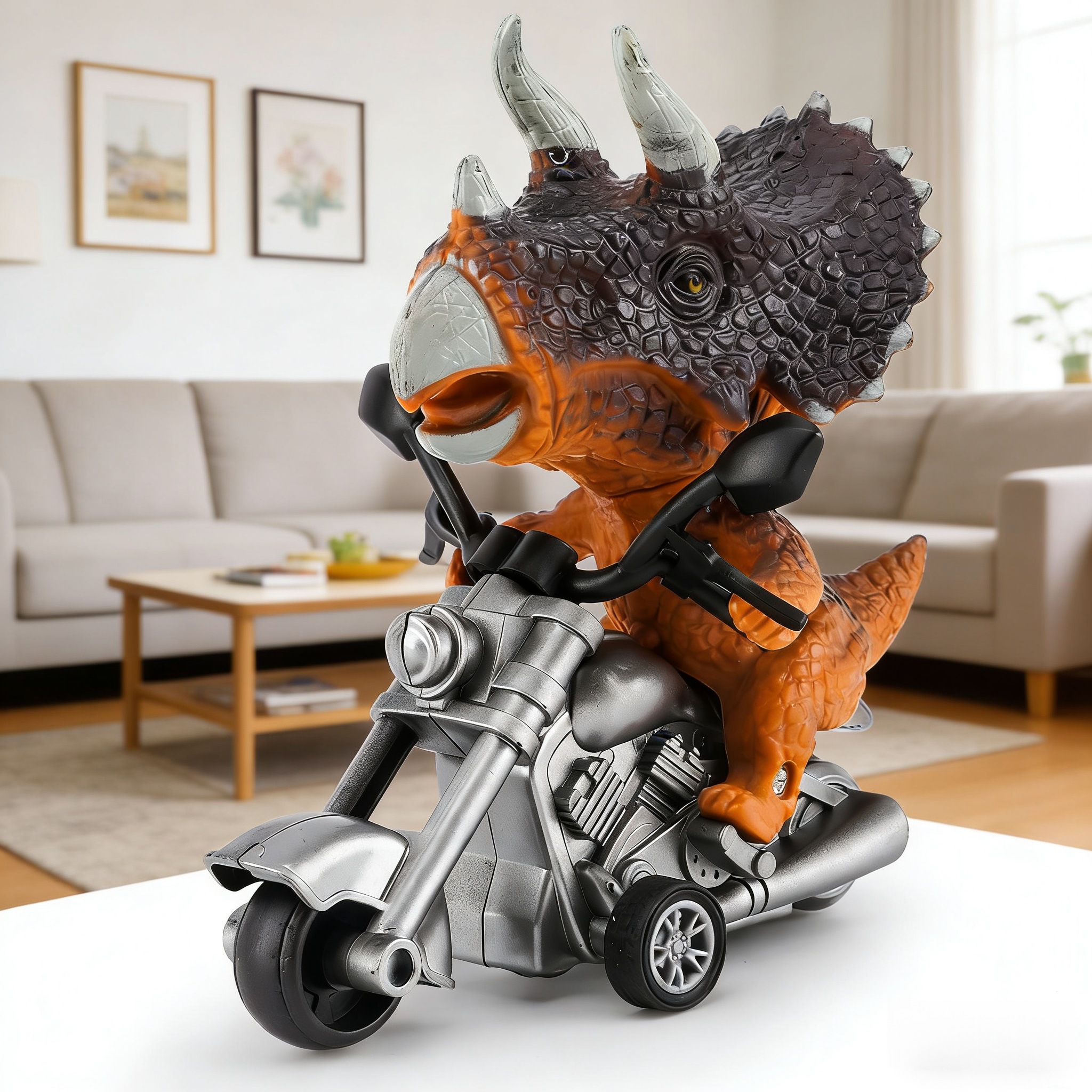 Dino Rider Inertia Motorcycles 🦖🏍️
