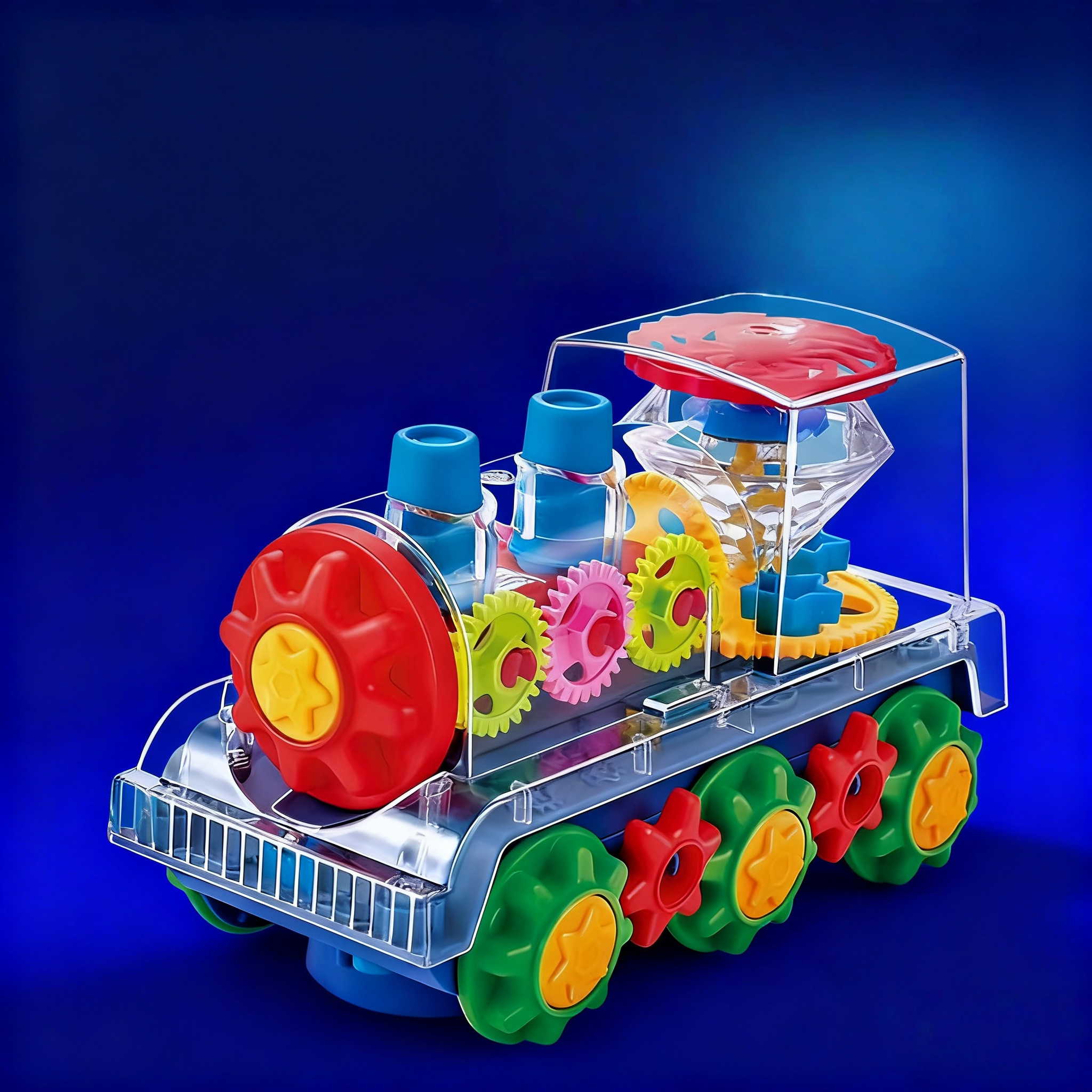 🔍🔋 Visible gears! Baby's first STEM toy