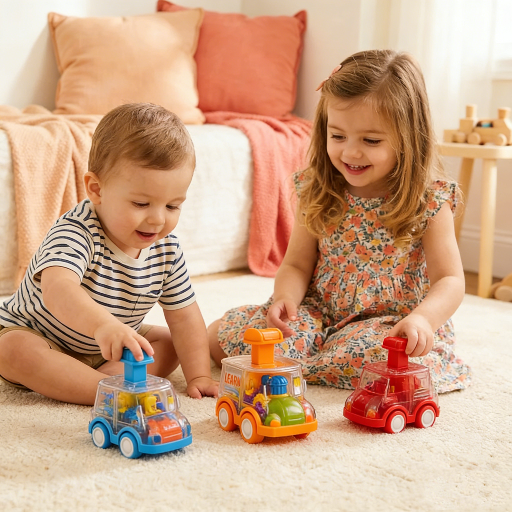 Press & Go – Gear Wheel Cars