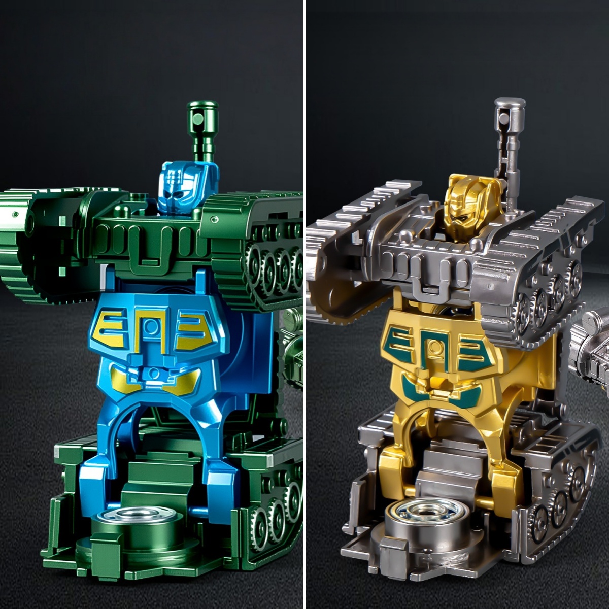 ⚔️ Transformable Finger Spinner: Tank Edition