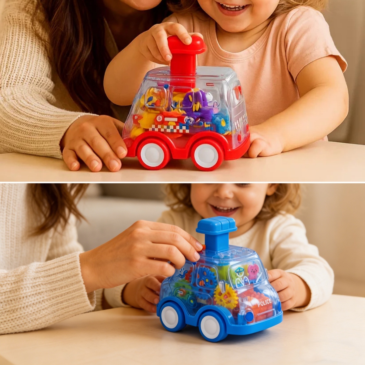 Press & Go – Gear Wheel Cars