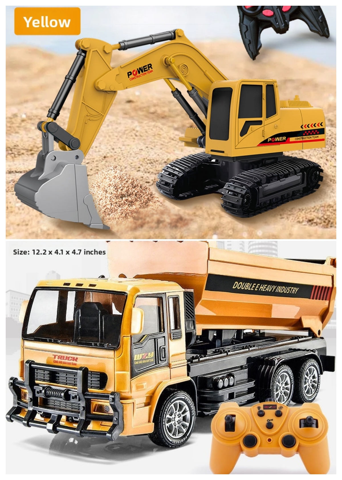 🔧✨Alloy Excavator Toy Car for Boys