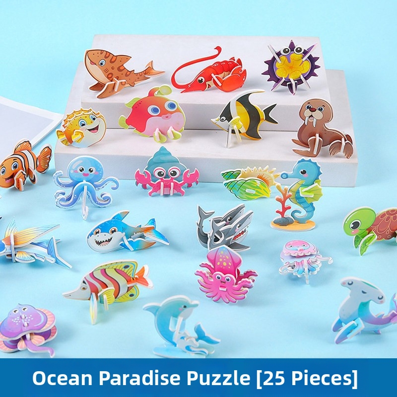 🎨🧩DIY Early Learning Toys for Preschoolers: 3D Fun