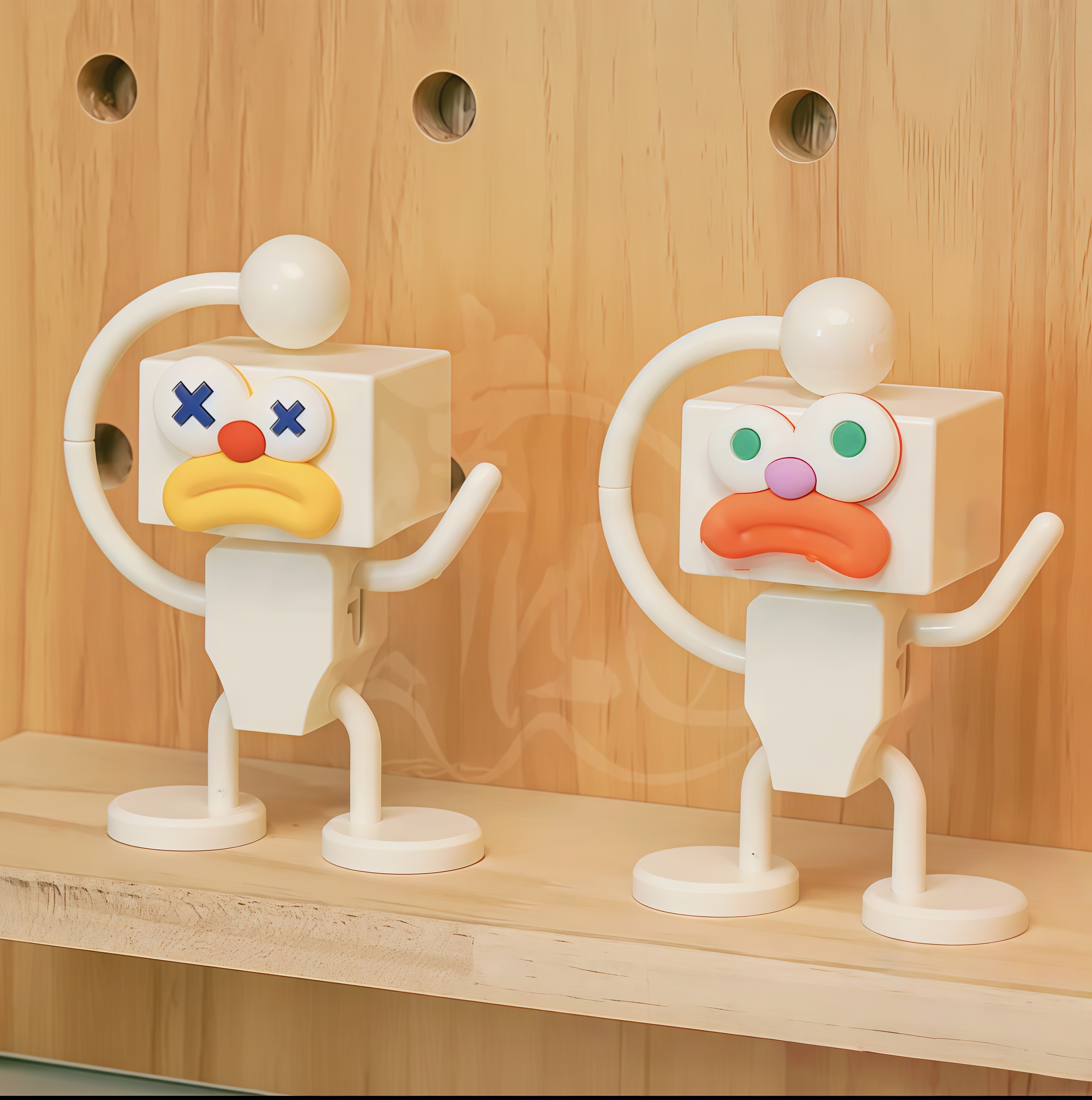 😜 Bored?  It Knocks Its Own Head | Mood-Changing Prank Toy & Stress Reliever (Desk Joy for Students & Workers)