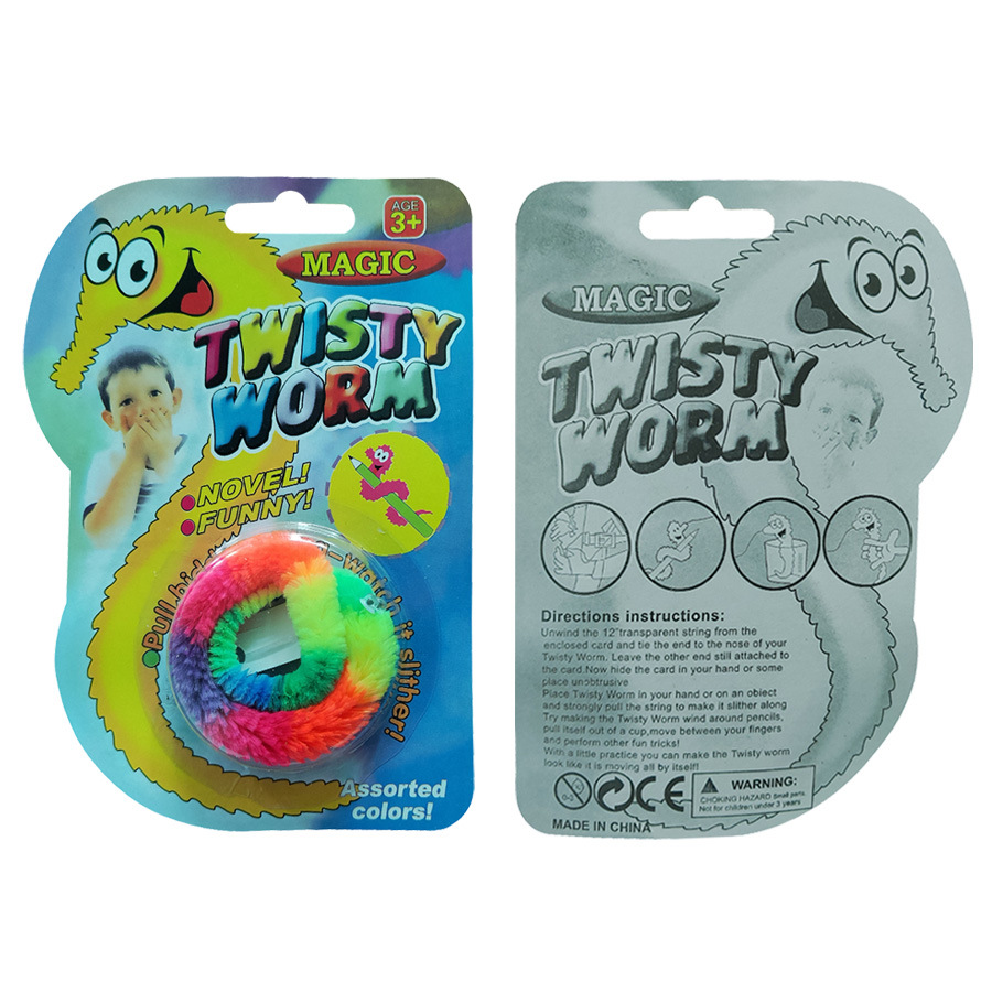 Magic Worm Twisty: Colorful Caterpillar, Twisty Worm & Seahorse Sprite – Magic Props