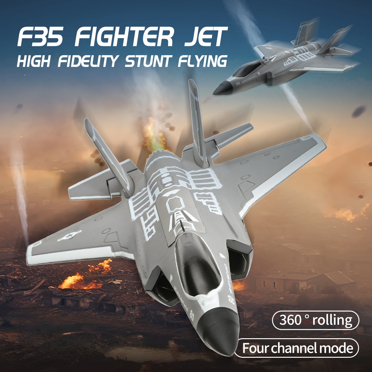 RC F35 stealth fighter