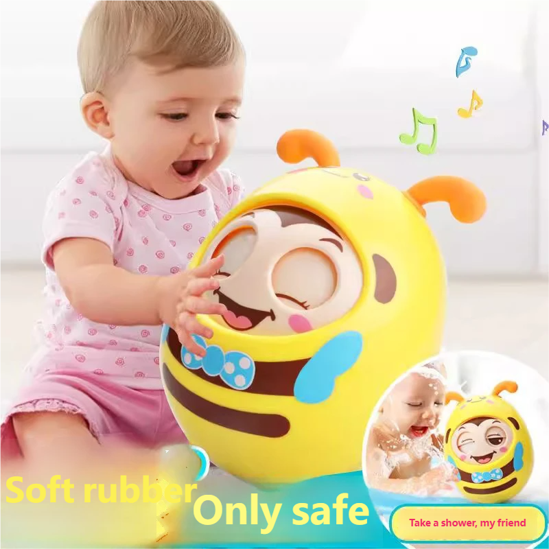 🐝婴幼儿不倒翁玩具益智卡通 