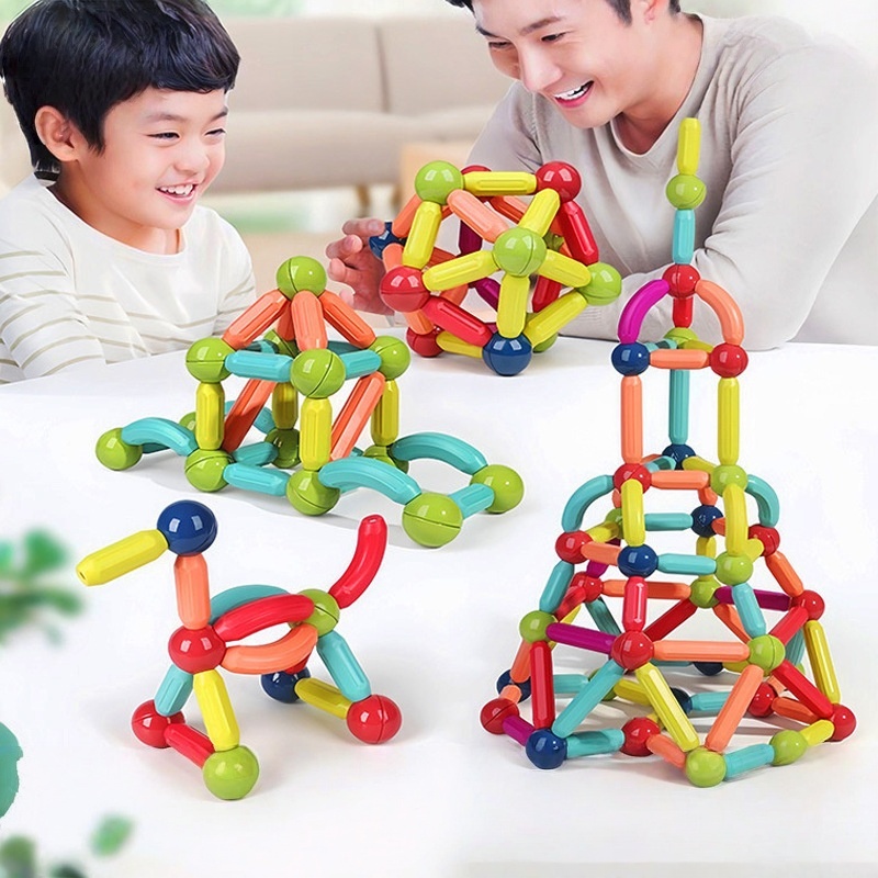 🧲 Transformable Magnetic Rods Children's Educational Toy