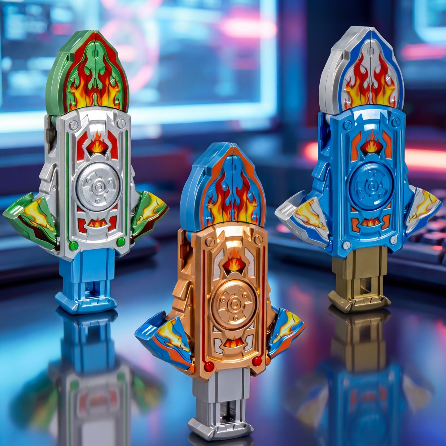 The Ultimate 2-in-1 Transformation Fidget Spinner Sword