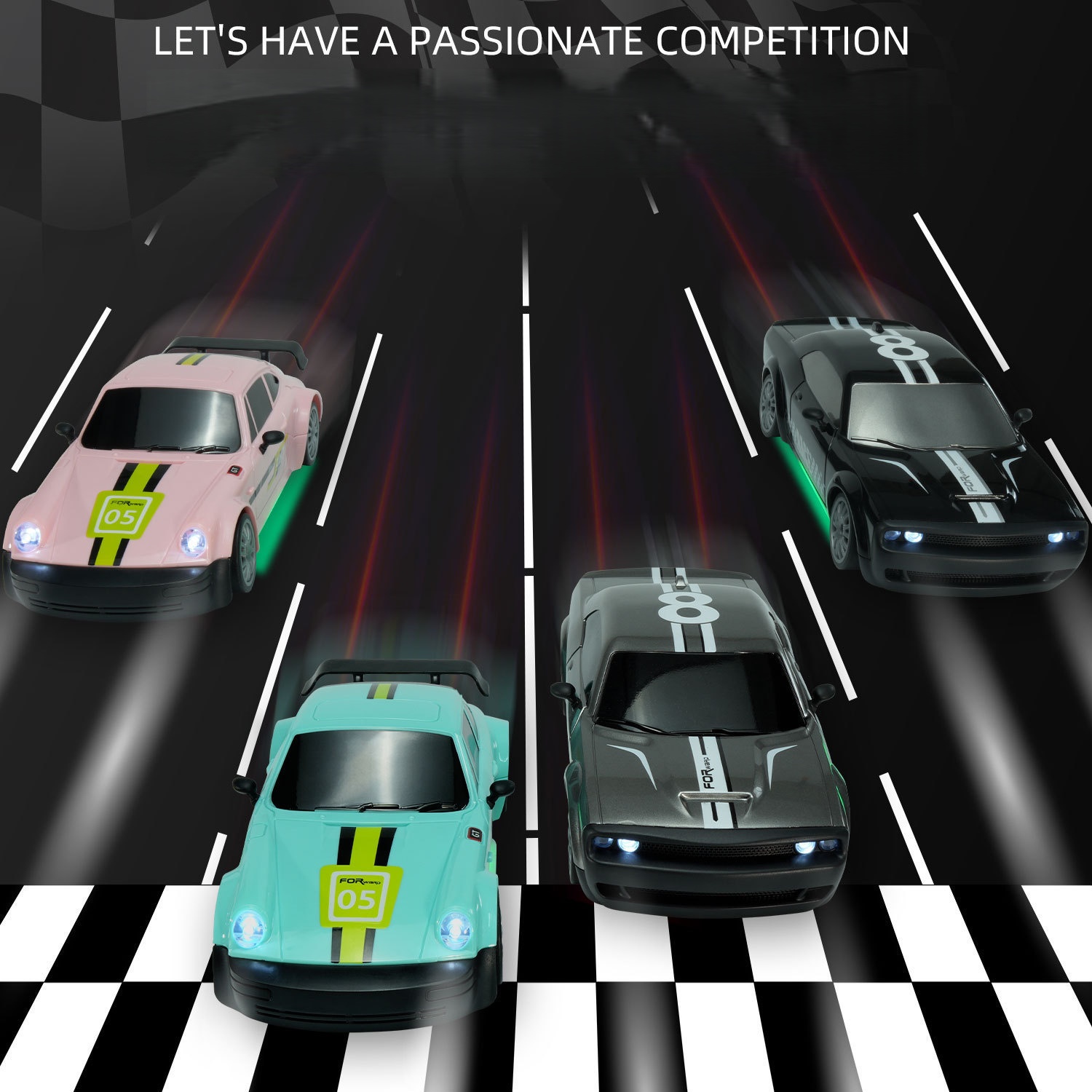 🎮Remote-Controlled Racing Car 2.4G 4WD