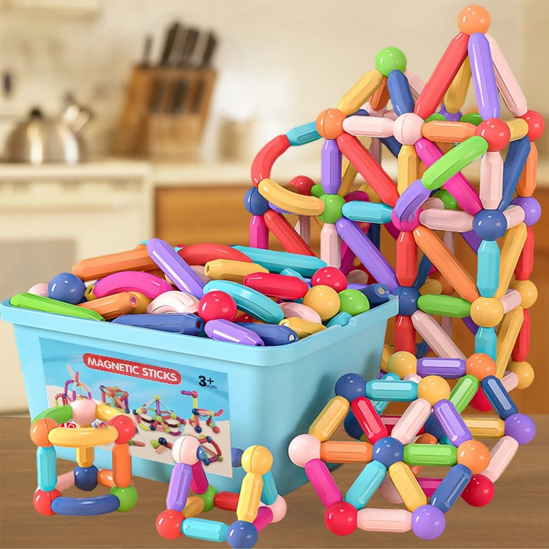 🧲 Transformable Magnetic Rods Children's Educational Toy