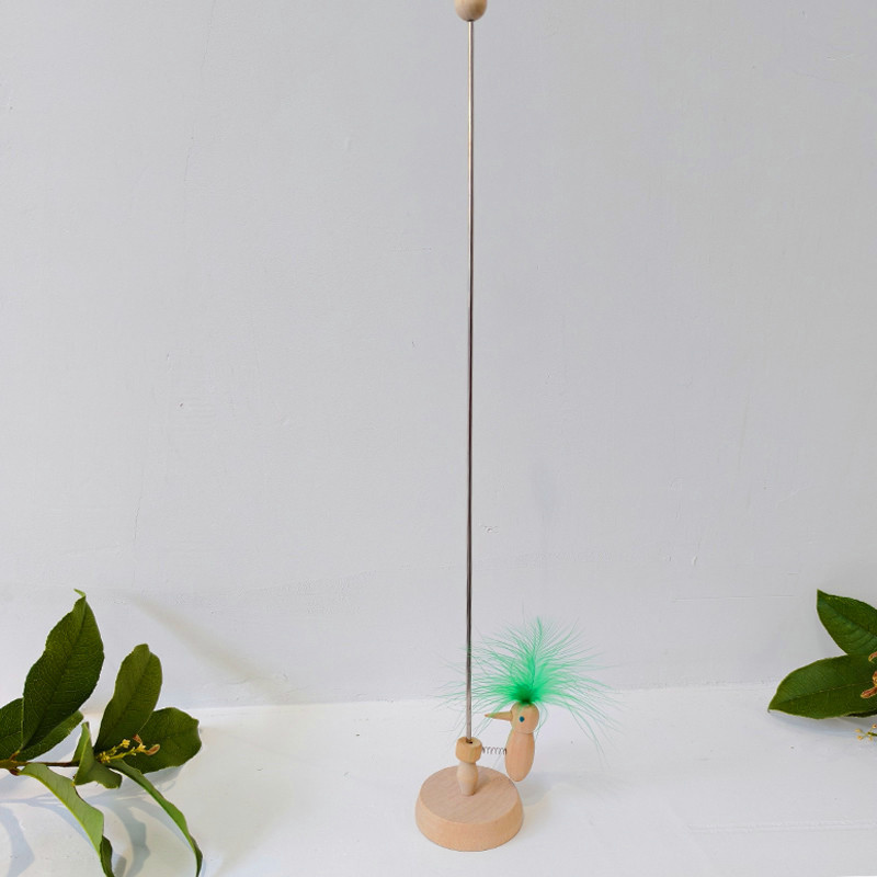 🪵 Retro Classic Wooden Bird Rod – Sliding Wooden Toy for Kids, Perfect Gift!