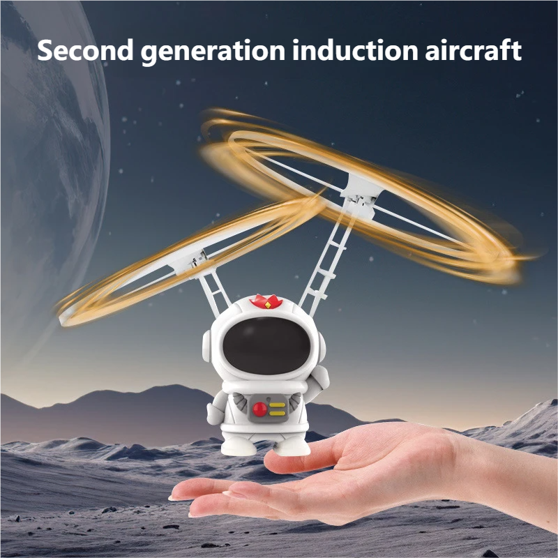 ✨ Colorful Light-Up Astronaut Drone - The Ultimate Fun for Kids!