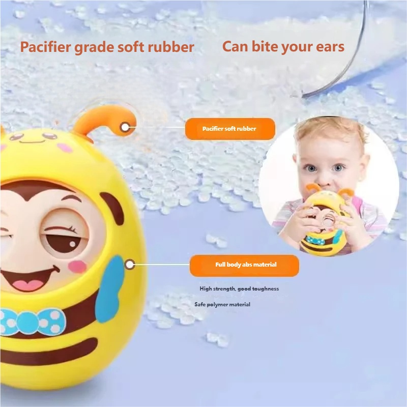 🐝婴幼儿不倒翁玩具益智卡通 