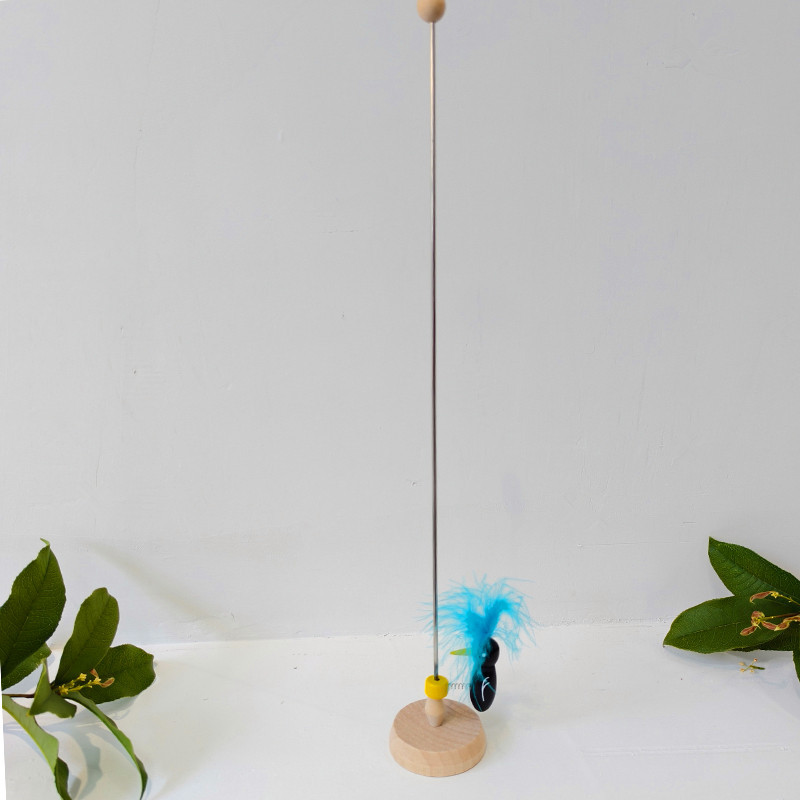 🪵 Retro Classic Wooden Bird Rod – Sliding Wooden Toy for Kids, Perfect Gift!