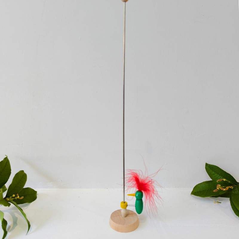 🪵 Retro Classic Wooden Bird Rod – Sliding Wooden Toy for Kids, Perfect Gift!