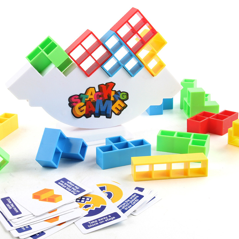 🧩Russian Stackable Blocks Toy
