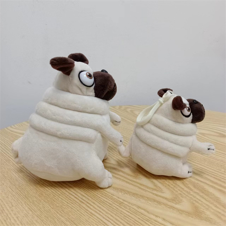 🐶🥰 Adorably Ugly Shar-Pei Pug Plush Toy