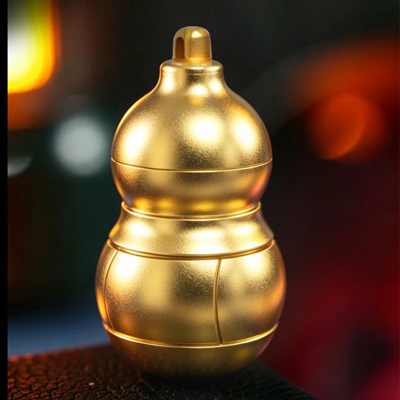 Magnetic Calabash Spinner | One-Handed Stress Relief Desk Toy