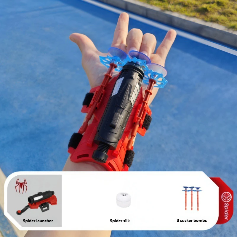 🕸️🎯Spider Web Launcher Fun Decoration