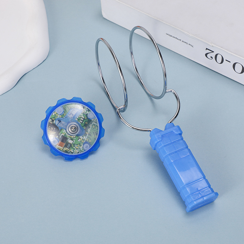 ✨🧲Vintage glowing toy, flashing top wheel, classic track spinning, vintage magic track spinner, stress-relieving toy, magnetic gravity stunt toy