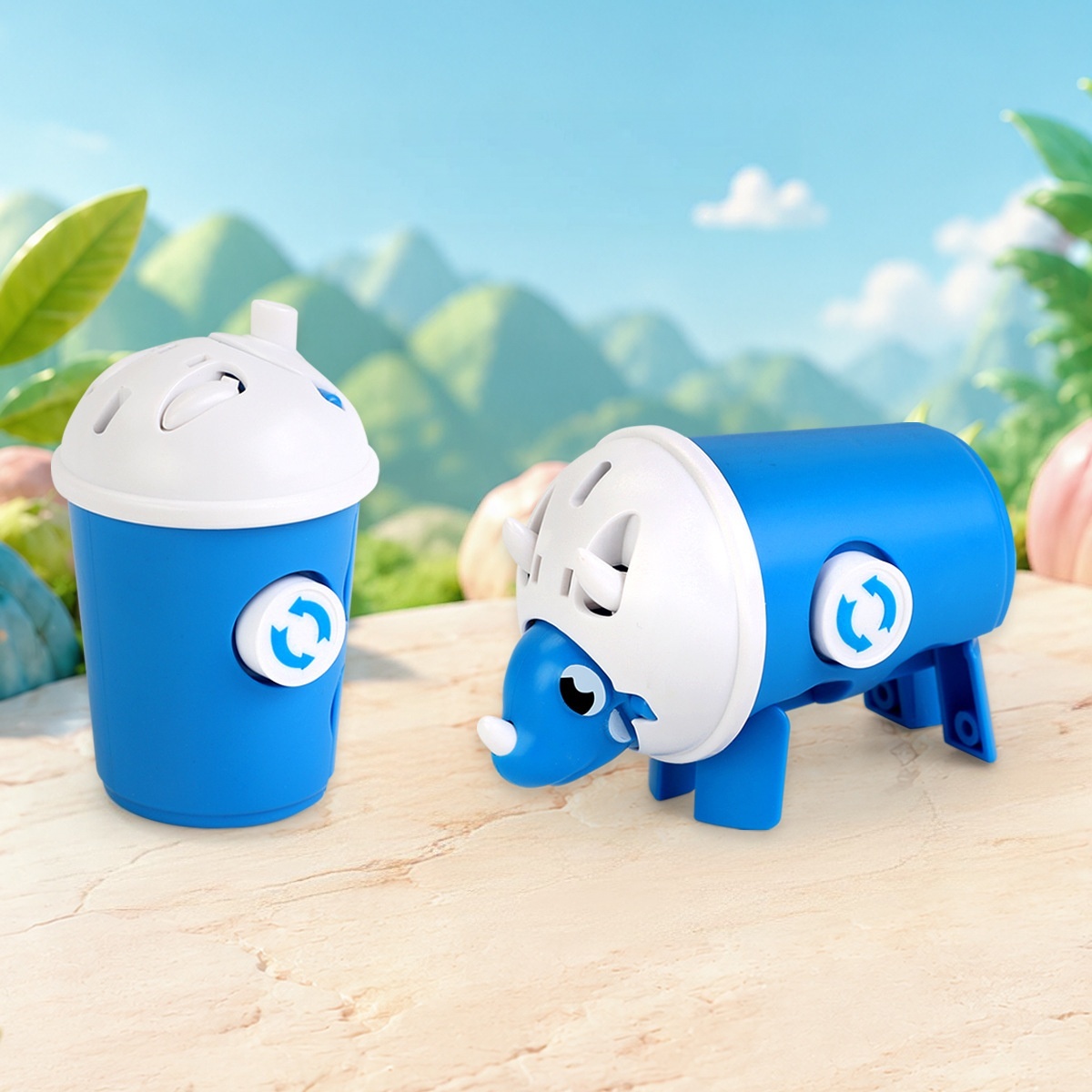 Turn Fast Food into Dinos!  The Ultimate 2-in-1 Fidget Toy!