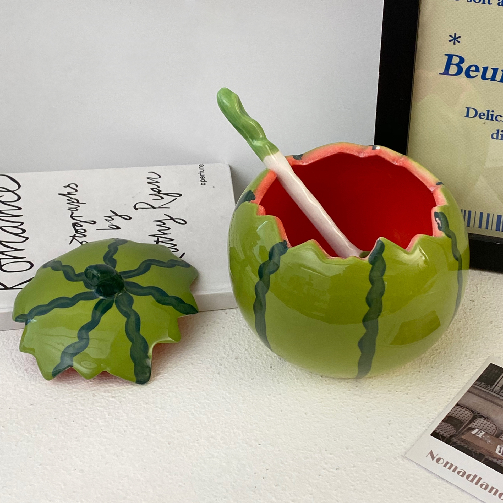 🍉High-Quality Watermelon Bowl - Adorable Ceramic Design