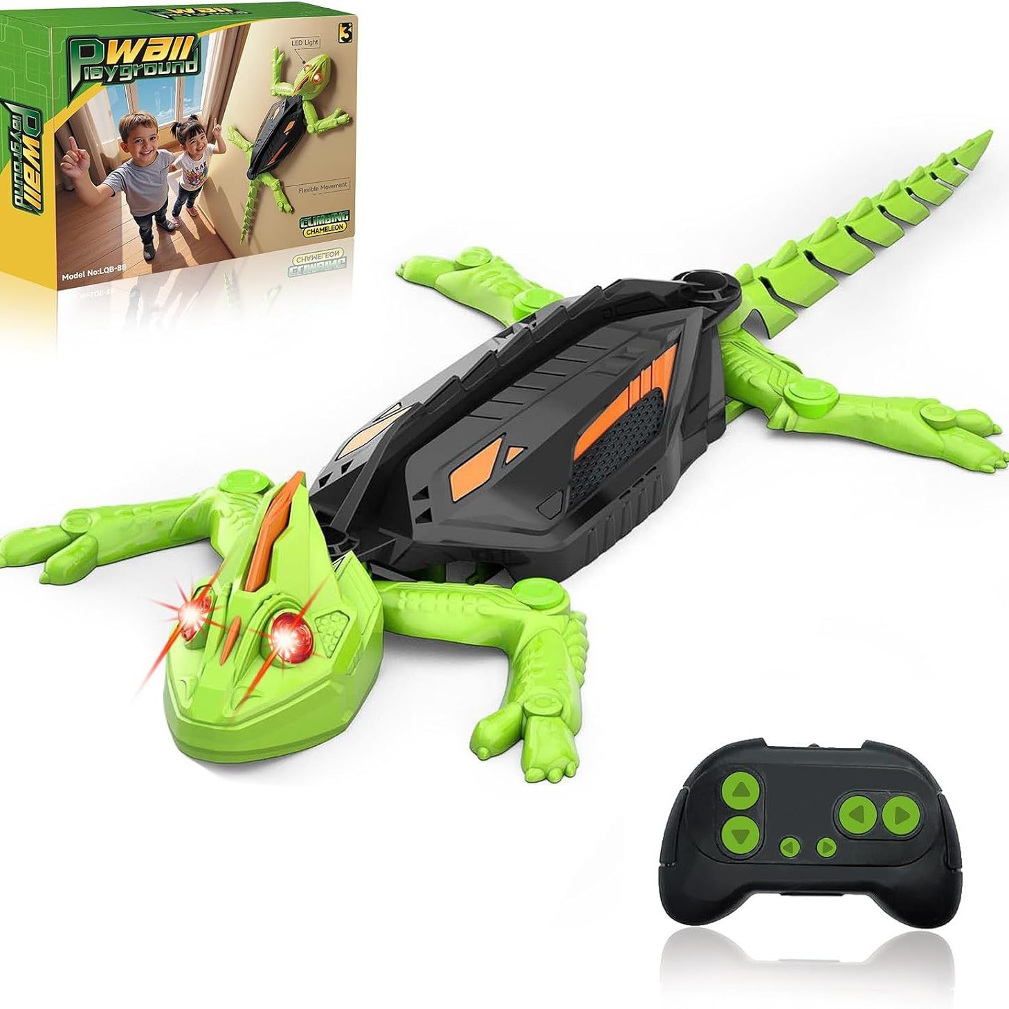 🦎 Remote Control Wall-Climbing Gecko