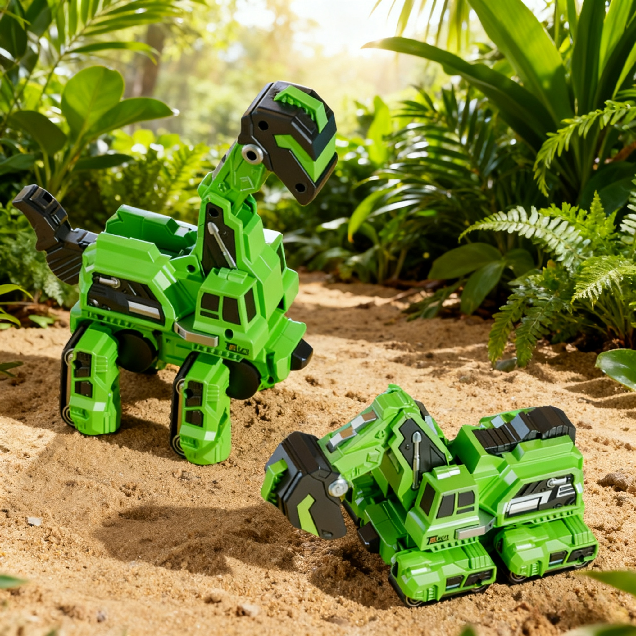 🦖Collision-Deforming Dinosaur Toy: Impact Transformation