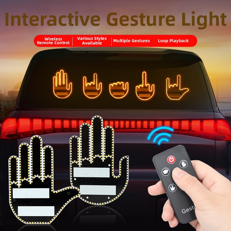 ✨Gesture Light: Multi-Function Warning Indicator Light