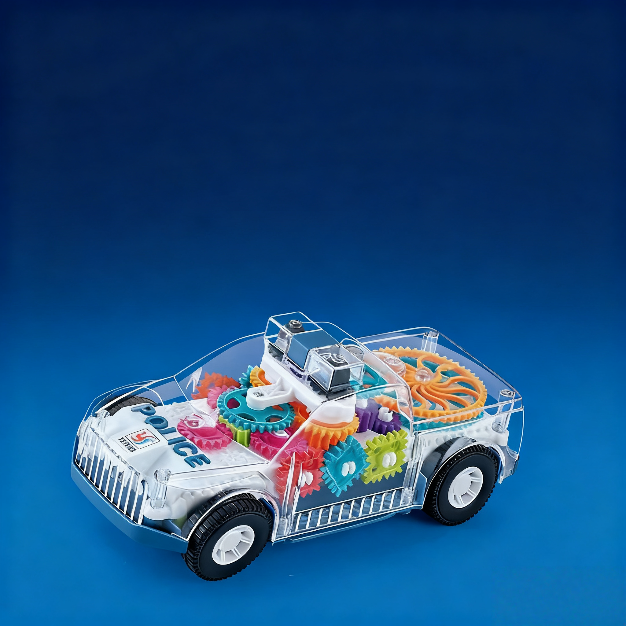 🔍🔋 Visible gears! Baby's first STEM toy