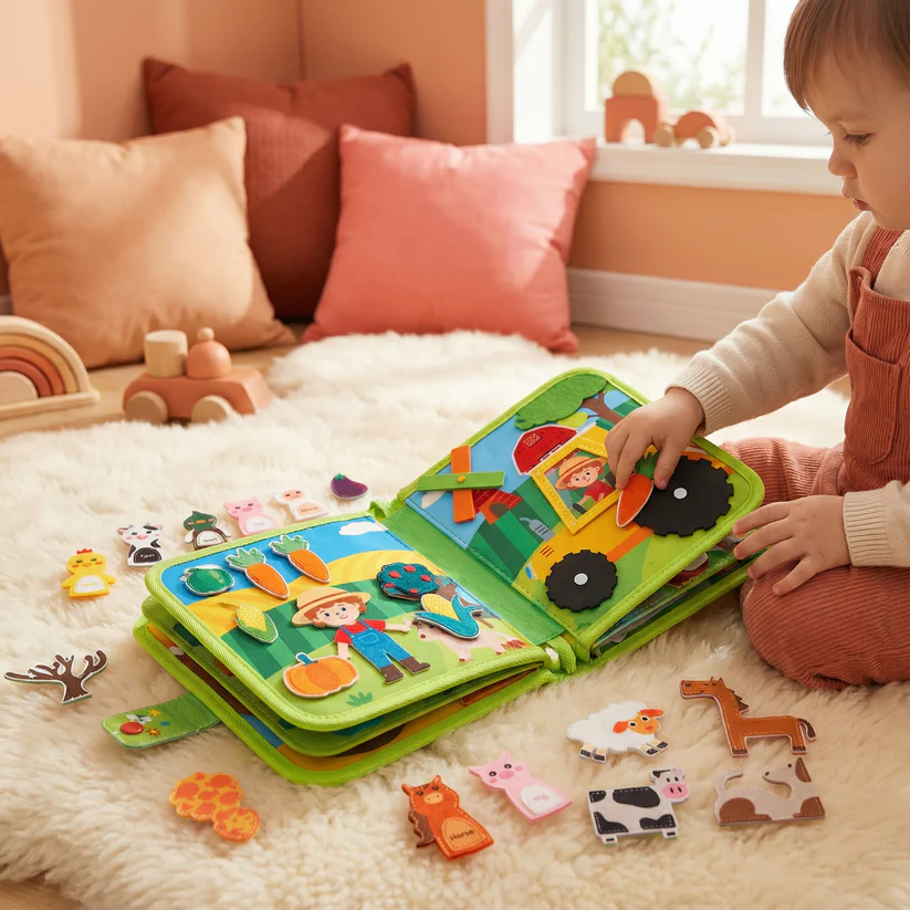 Baby Farm Early Learning Felt