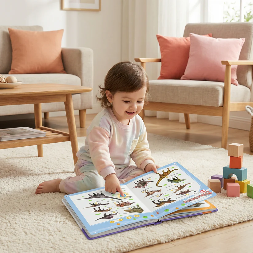 🔊Touch-and-Talk Early Learning Sound Book