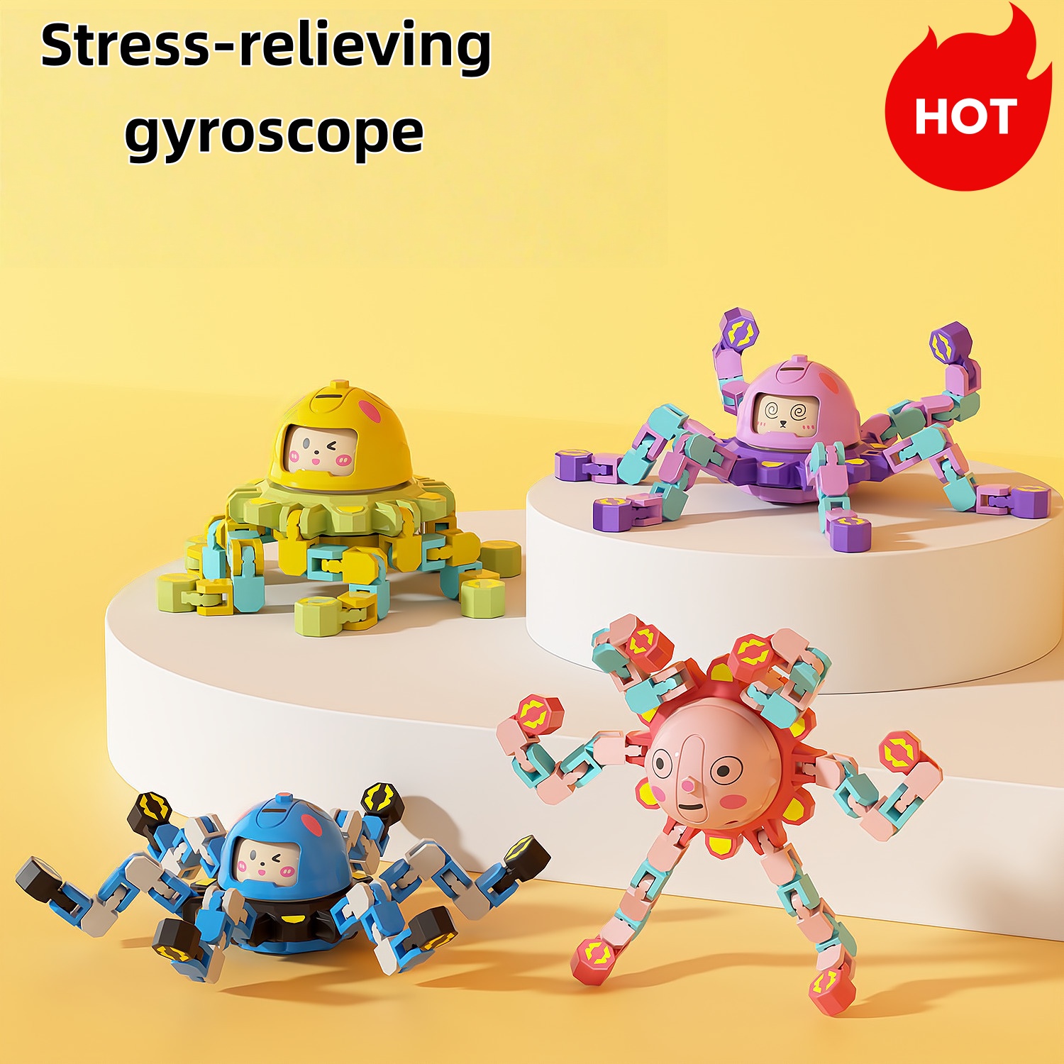 🧒Stress-Relieving Gyroscope for Kids