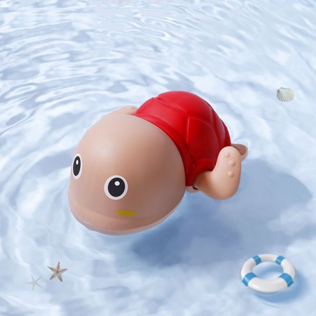 👶 Baby Bath Toys Wind-Up Swimming Toys Floating Bathtub Shower Toys 💦