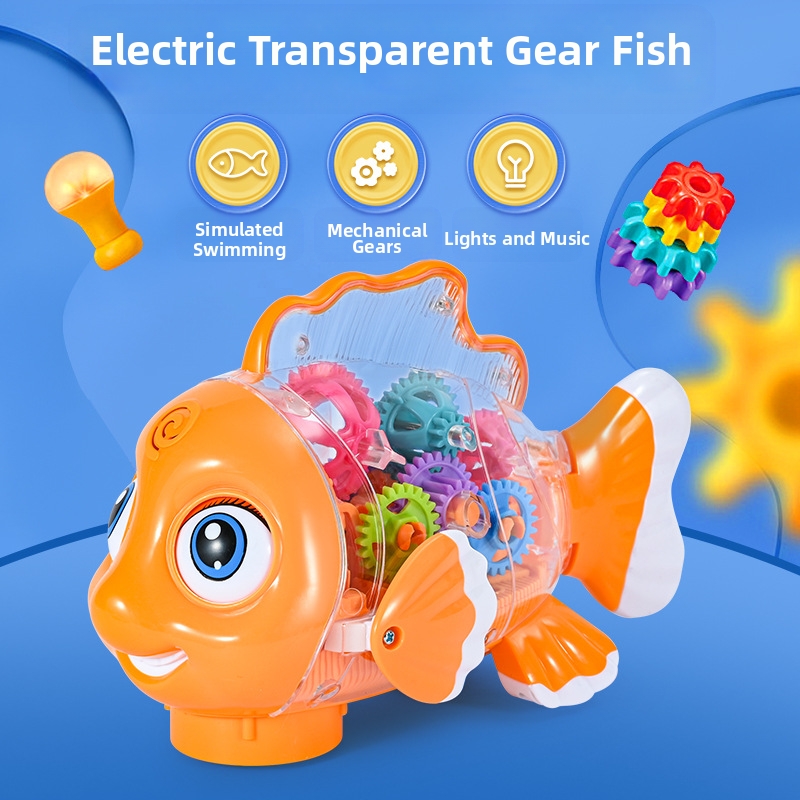 🔍🔋 Visible gears! Baby's first STEM toy