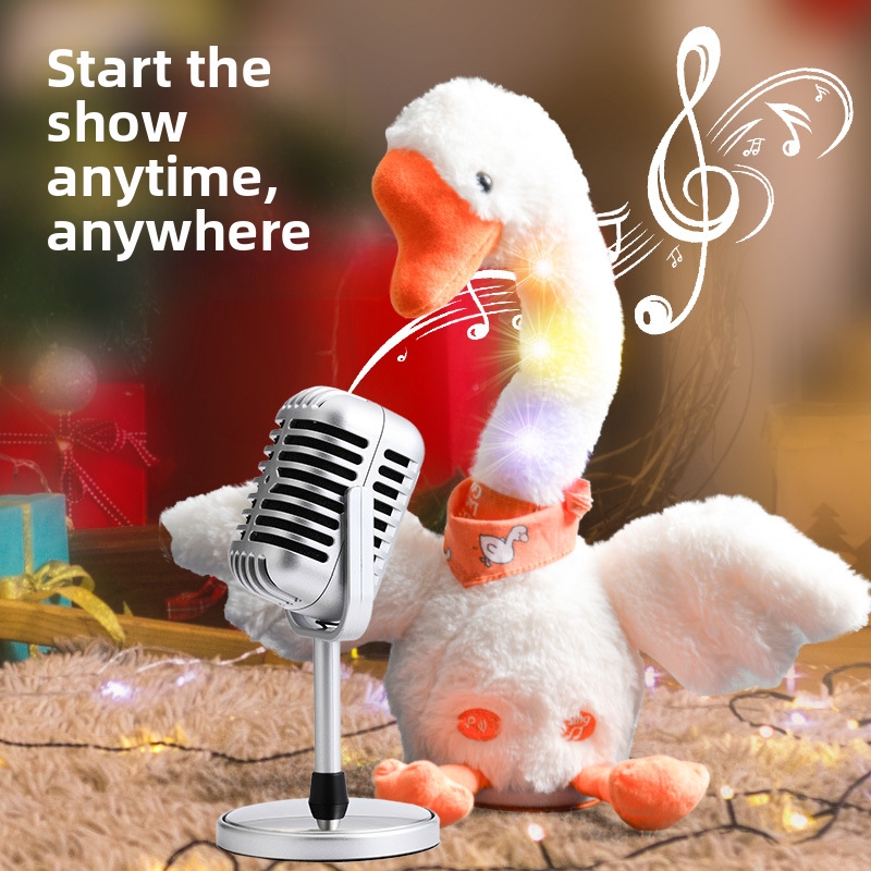 🦆Talking swan stuffed animal, imitation recording