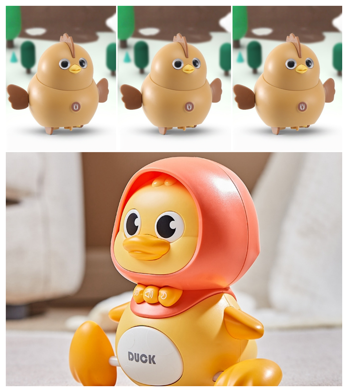 🐣🐤Electric Rocking Chick Squad Adorable Little Chicks