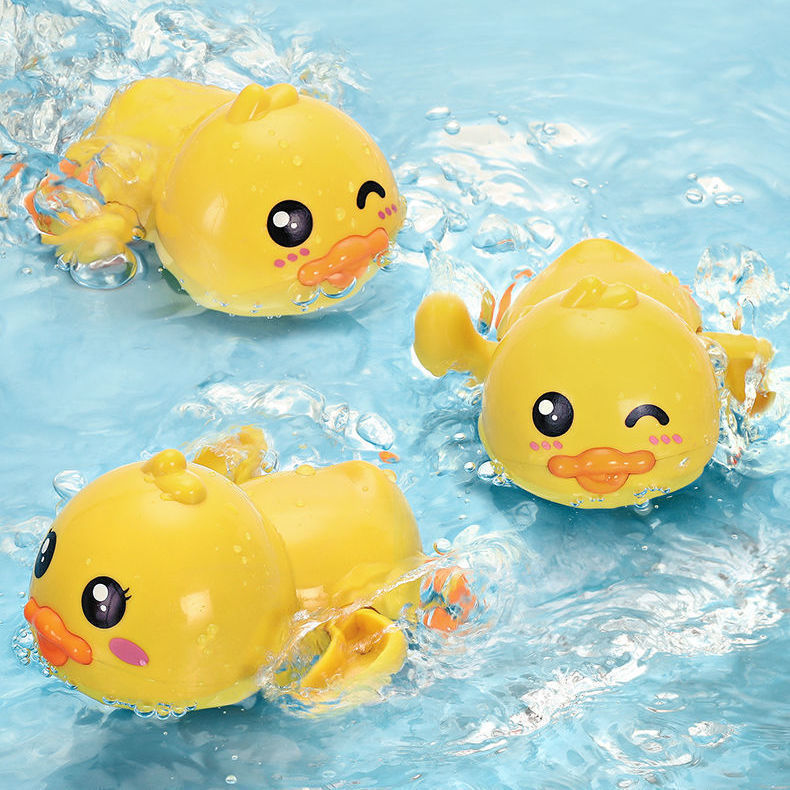 👶 Baby Bath Toys Wind-Up Swimming Toys Floating Bathtub Shower Toys 💦