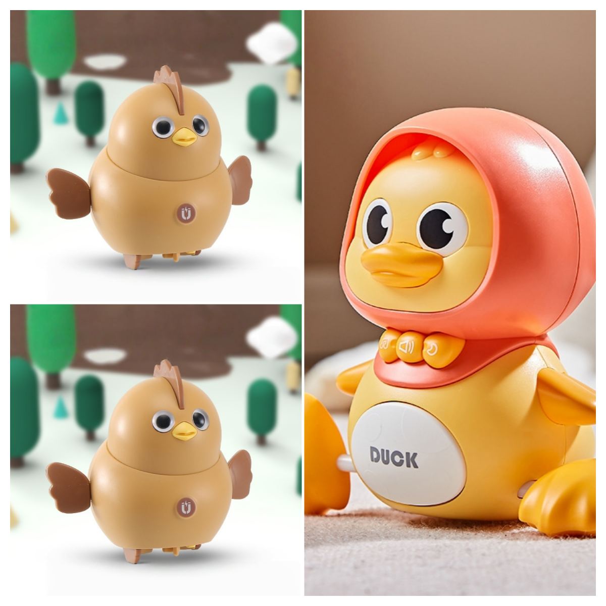 🐣🐤Electric Rocking Chick Squad Adorable Little Chicks