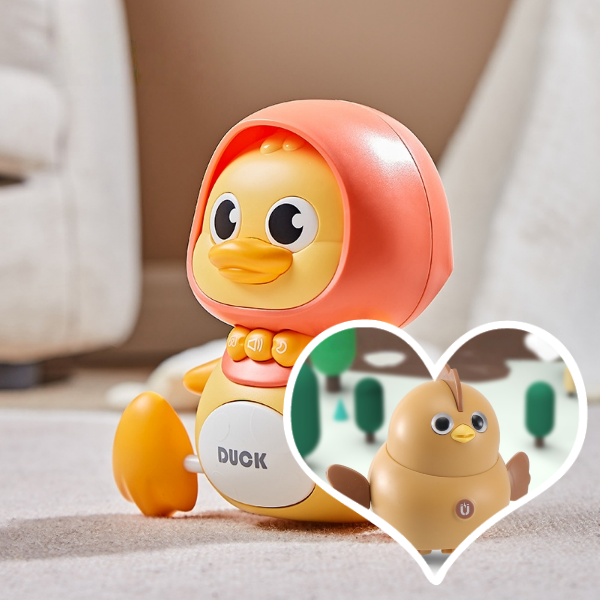 🐣🐤Electric Rocking Chick Squad Adorable Little Chicks