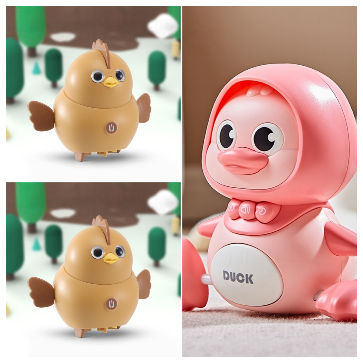 🐣🐤Electric Rocking Chick Squad Adorable Little Chicks