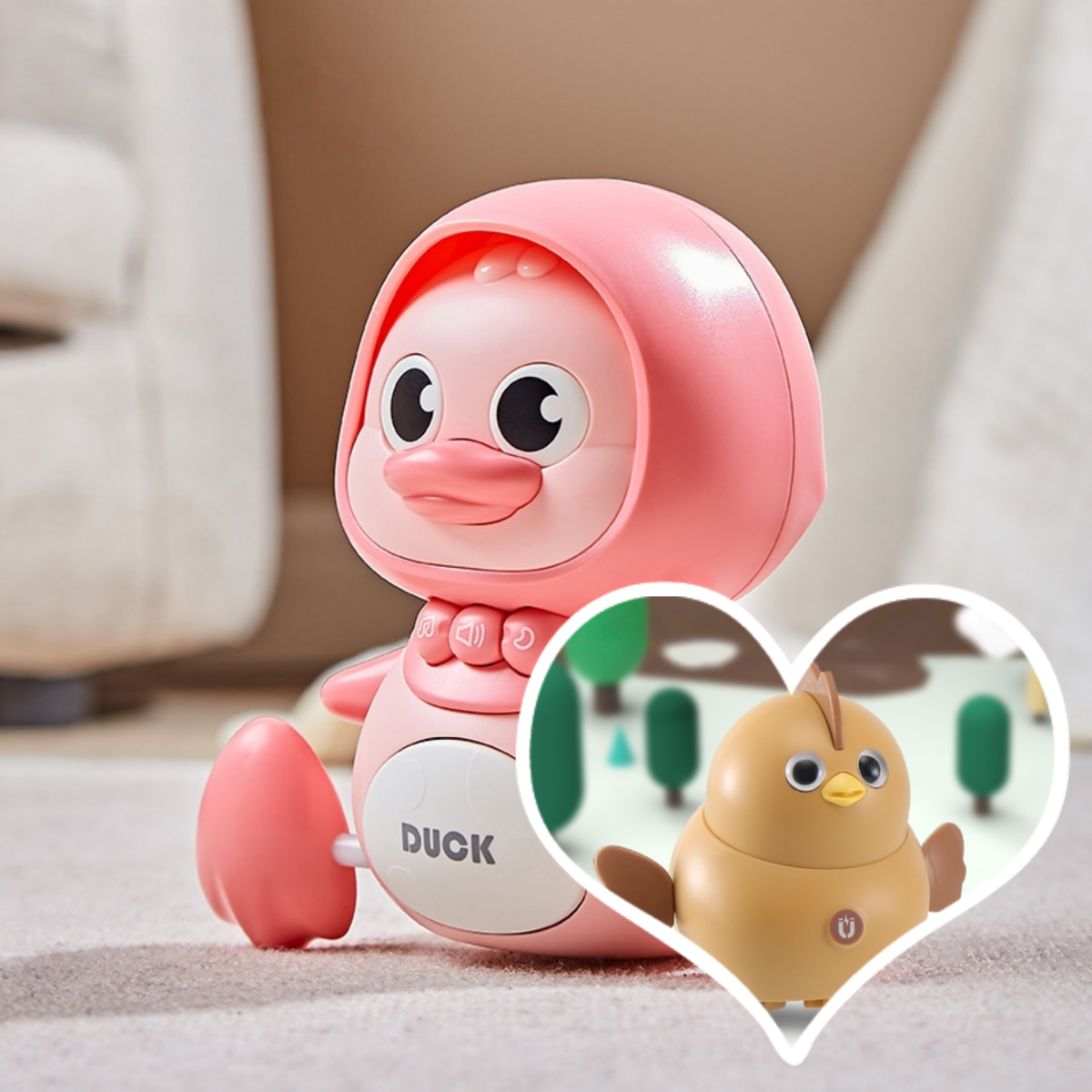 🐣🐤Electric Rocking Chick Squad Adorable Little Chicks