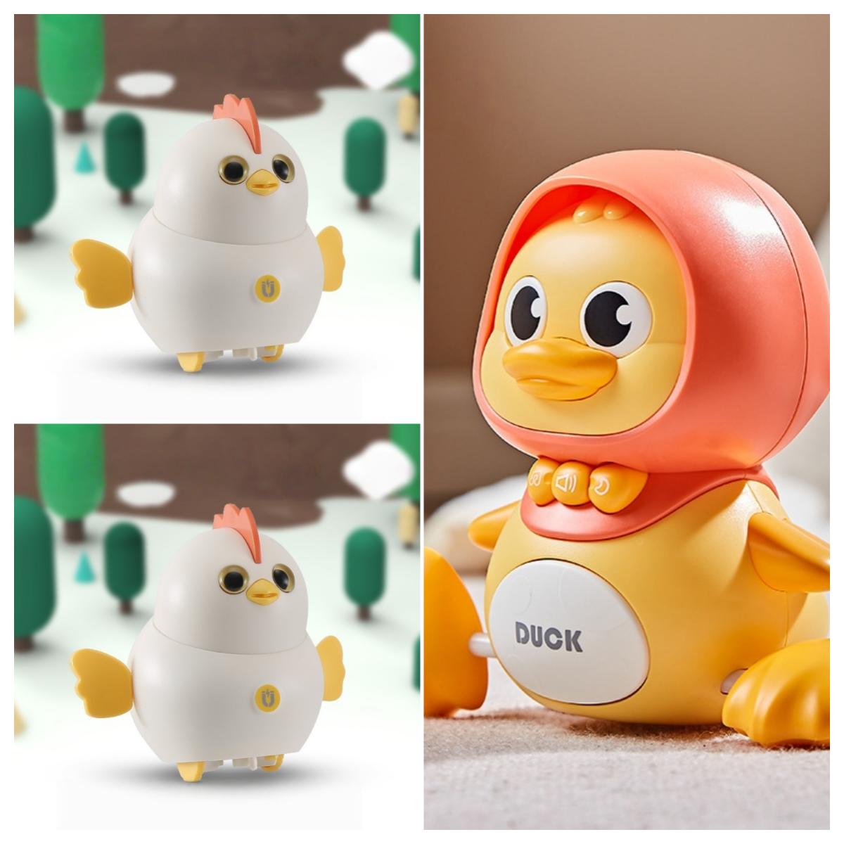 🐣🐤Electric Rocking Chick Squad Adorable Little Chicks