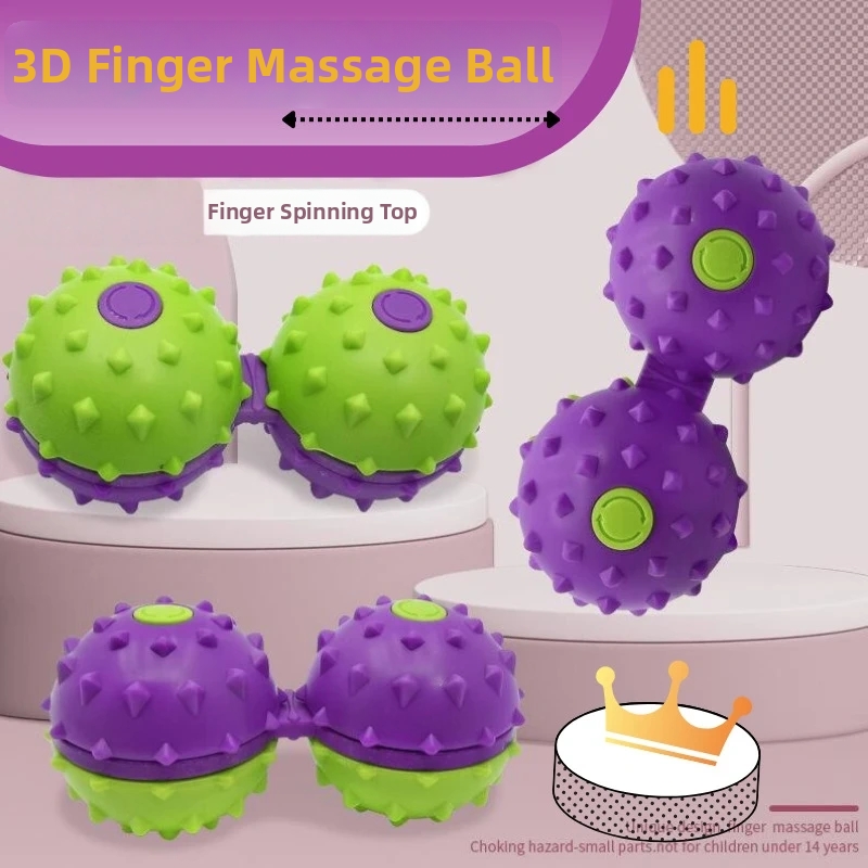 🌀 Radish Ball Finger Massager Finger Spinner