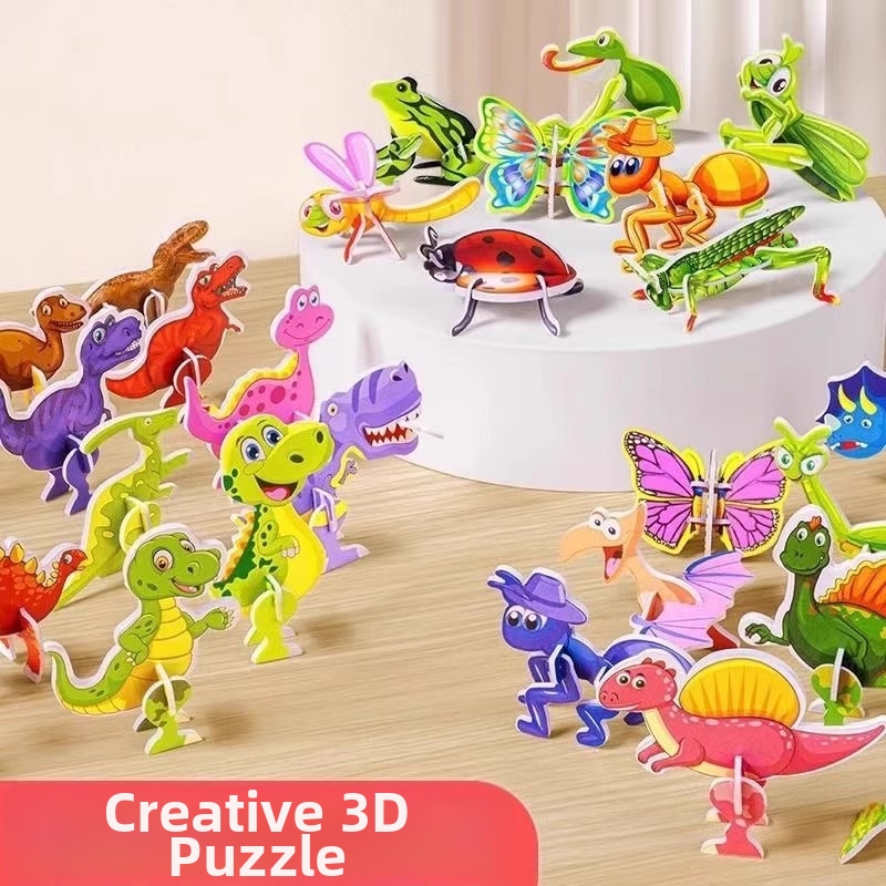 🎨🧩DIY Early Learning Toys for Preschoolers: 3D Fun