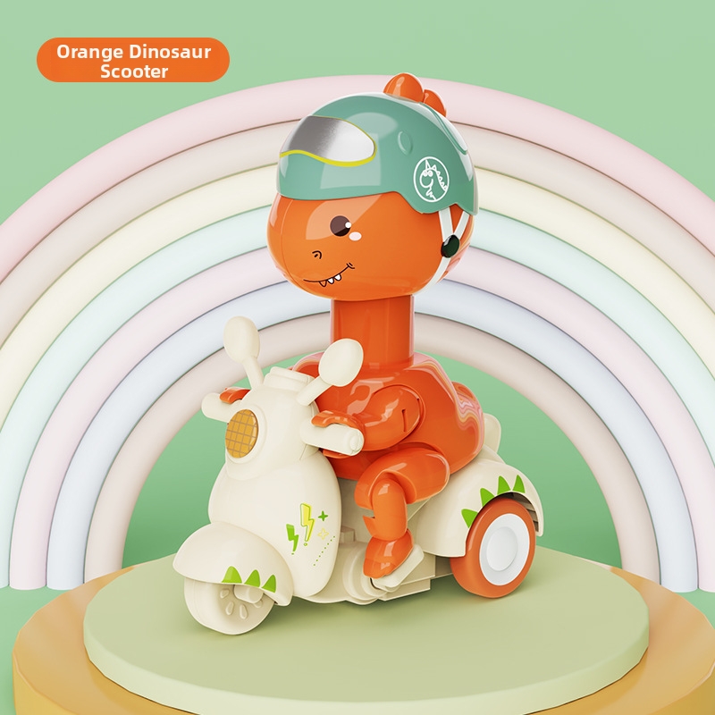 Press & Go Dino Scooters 🦖🛵