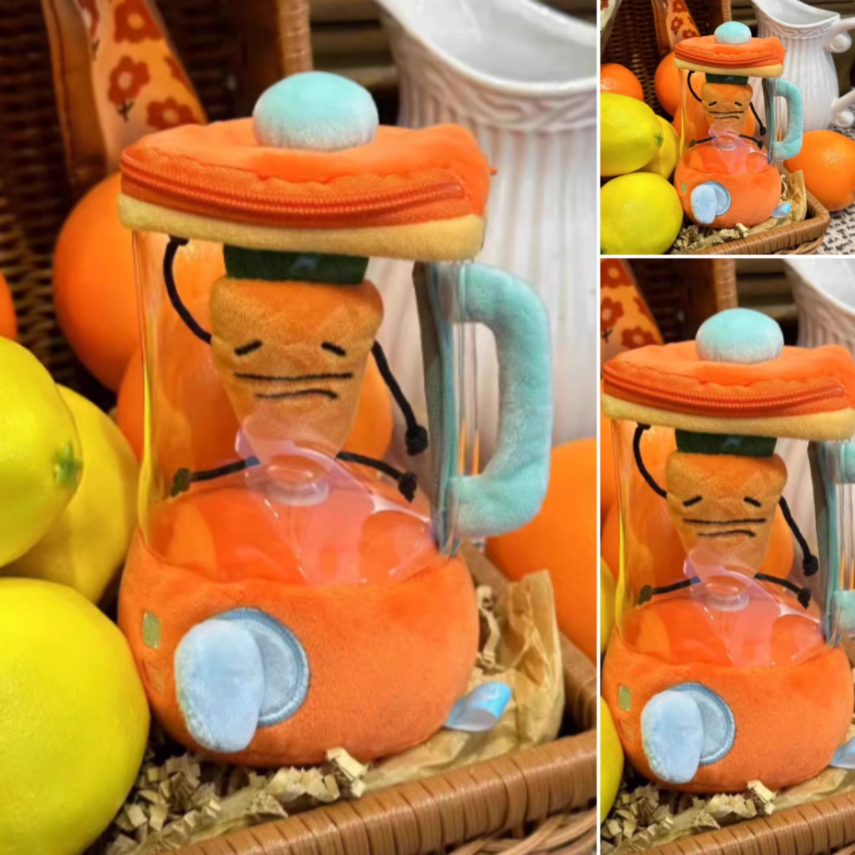 🥕 Carrot Juicer Plush Toy