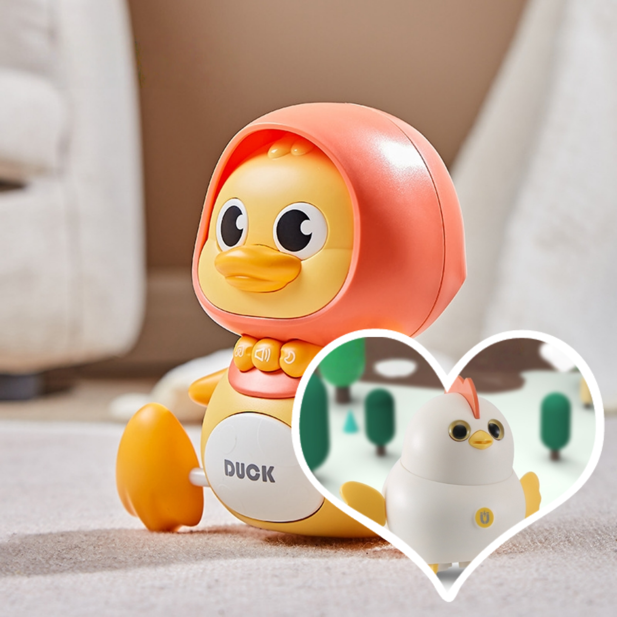 🐣🐤Electric Rocking Chick Squad Adorable Little Chicks