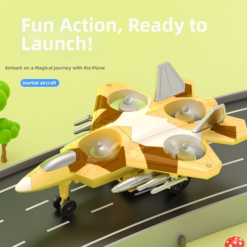 🛩️ Awesome Inertia Fighter Toy Plane 🎮